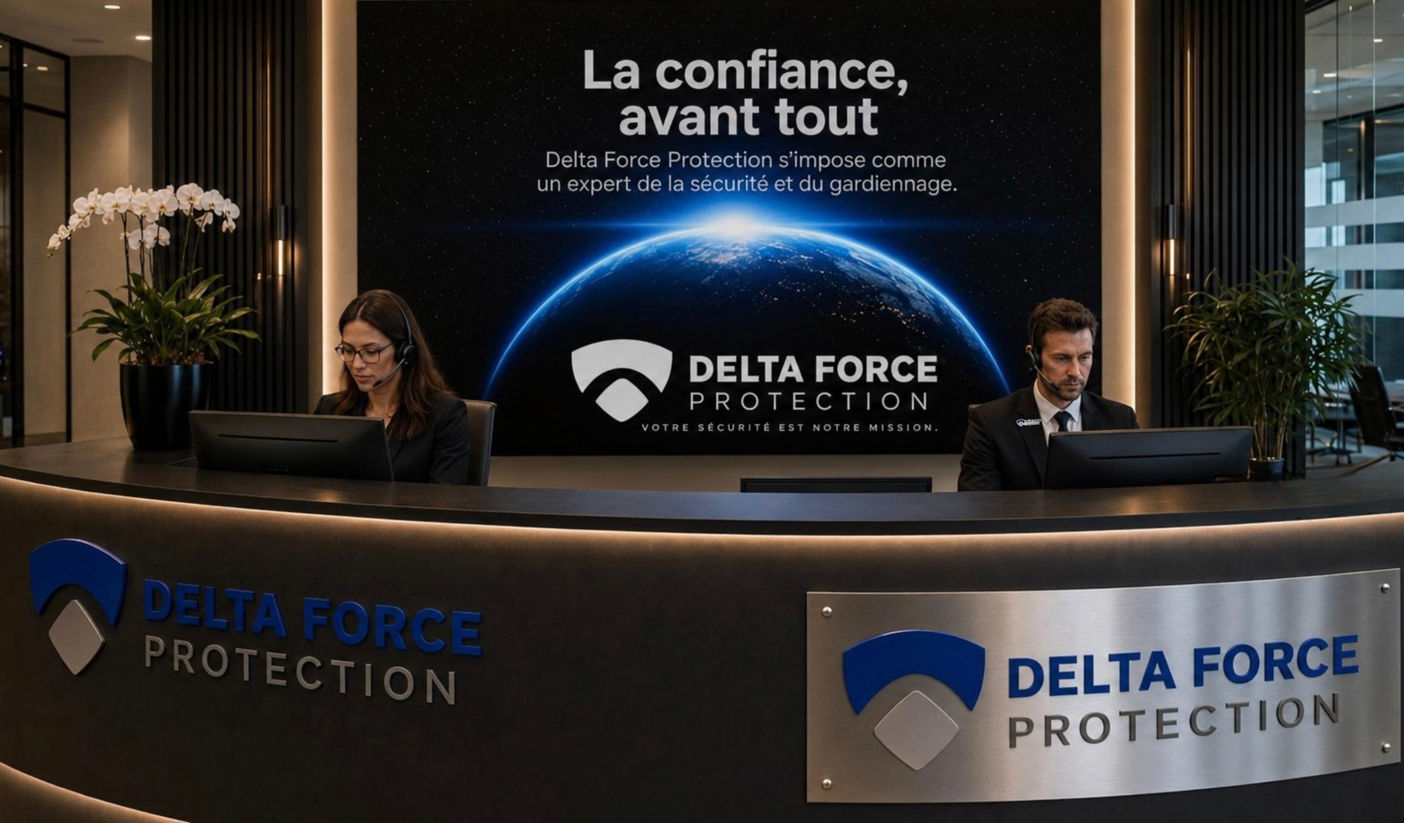 Accueil de Delta-Force Protection