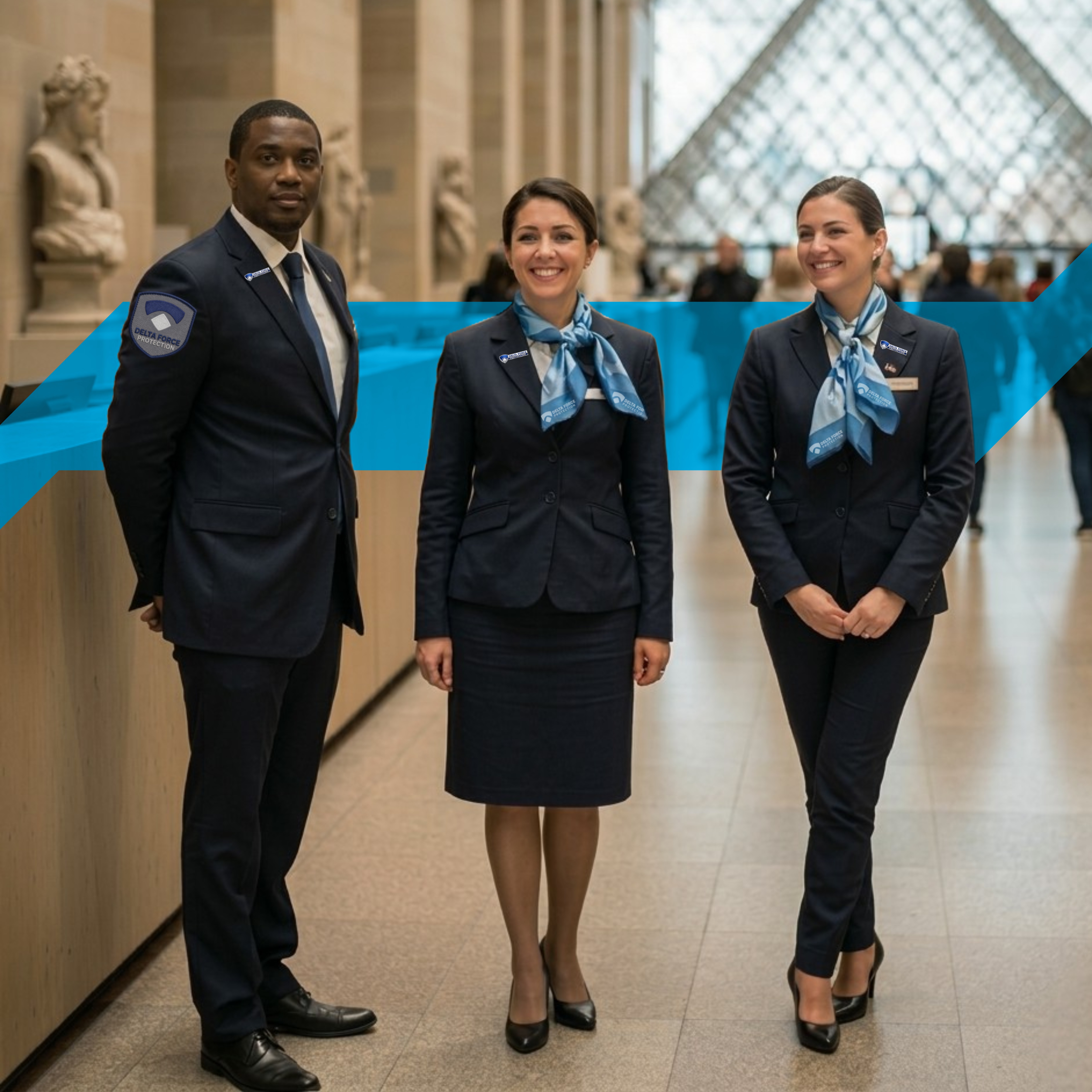 Hôtesse d’Accueil par Delta-Force Protection