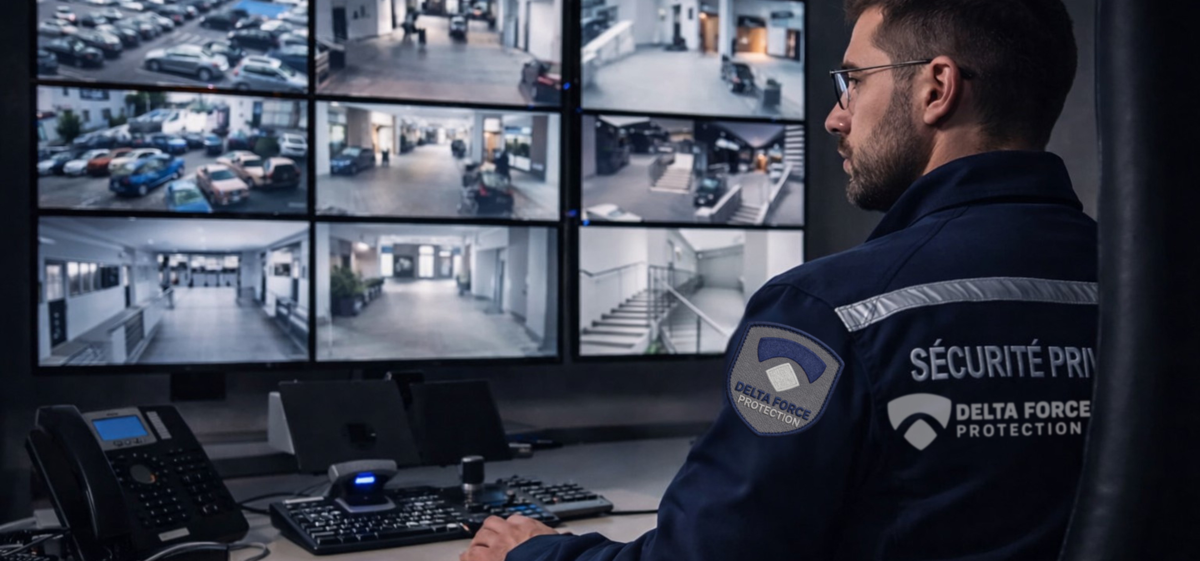 Prestation - Vidéo-gardiennage - Delta-Force Protection
