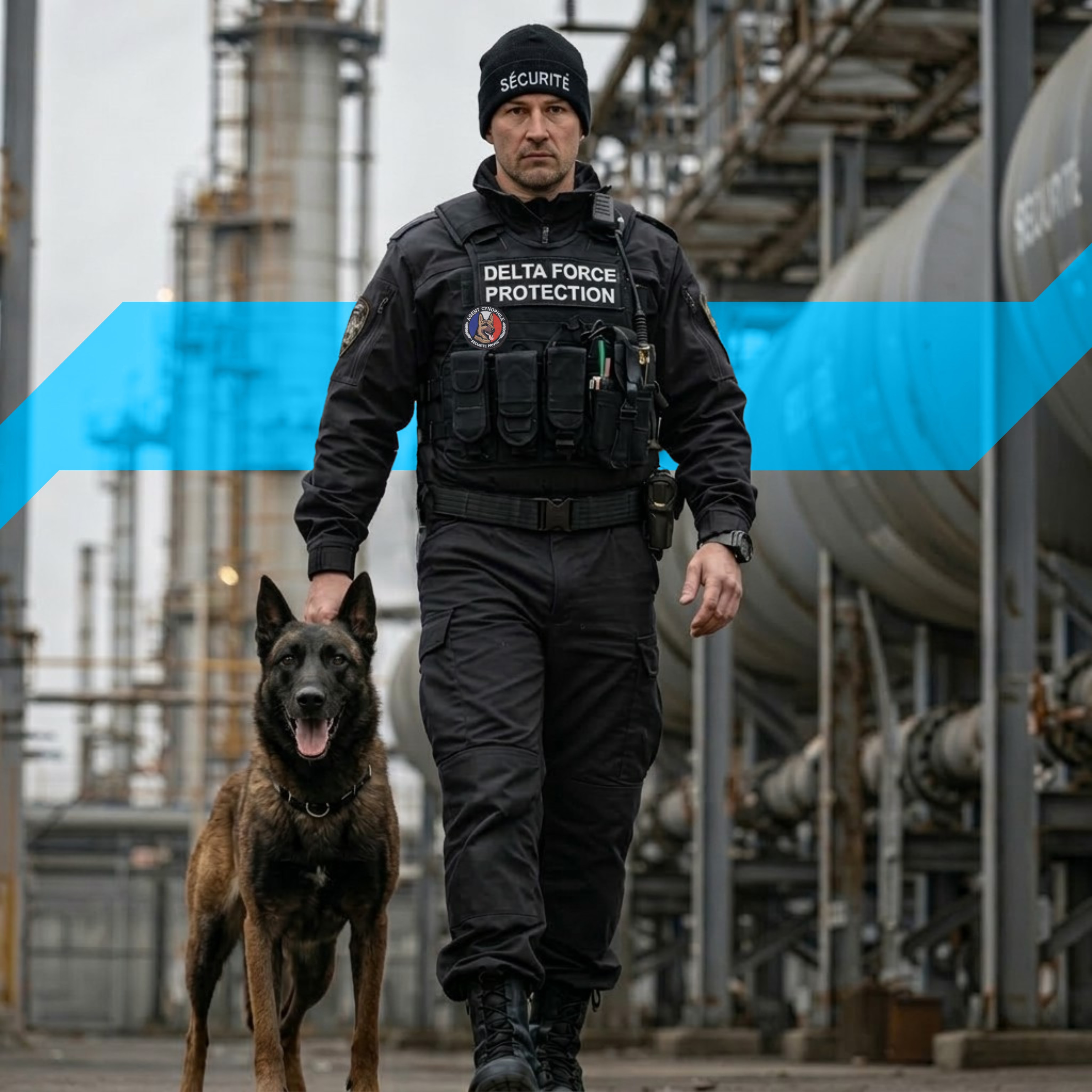 Delta-Force Protection en secteur d’activité pétrochimique